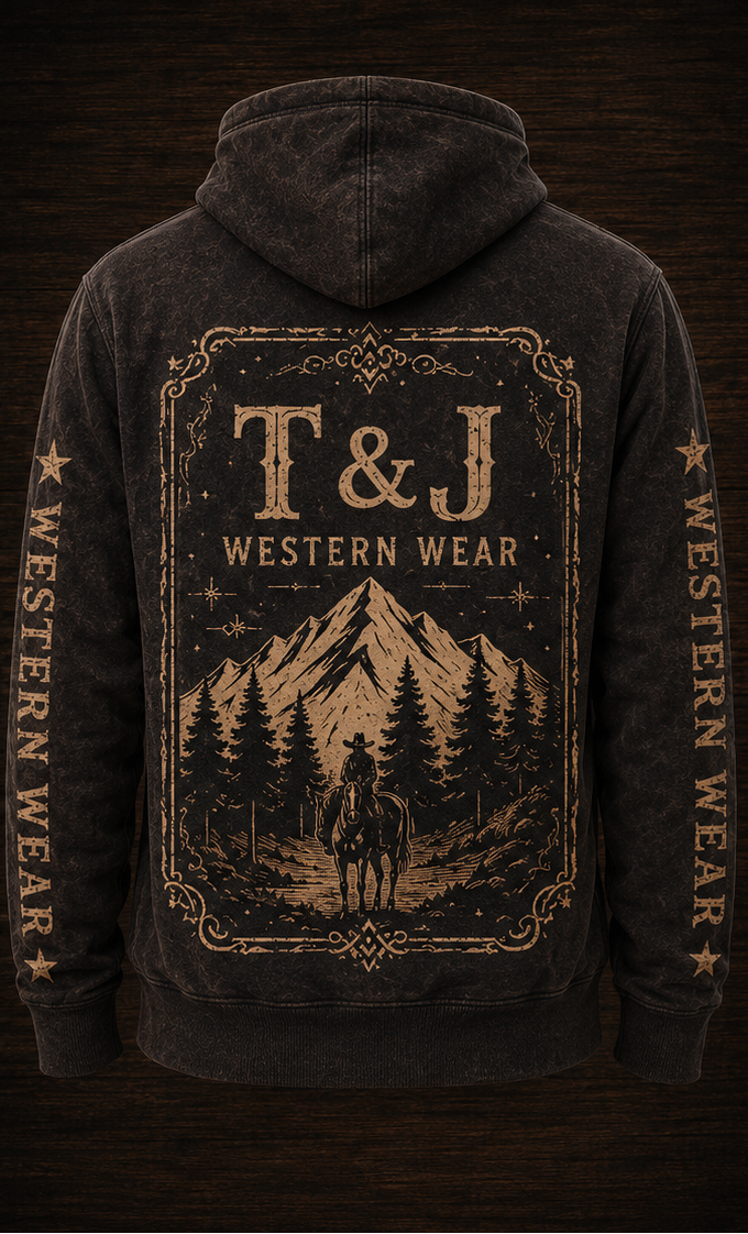 Western hoodie
